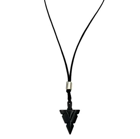 COLAR FLECHA PRETO FOSCO