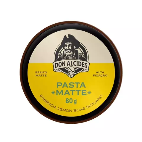 PASTA MATTE DON ALCIDES LEMON BONE 80G
