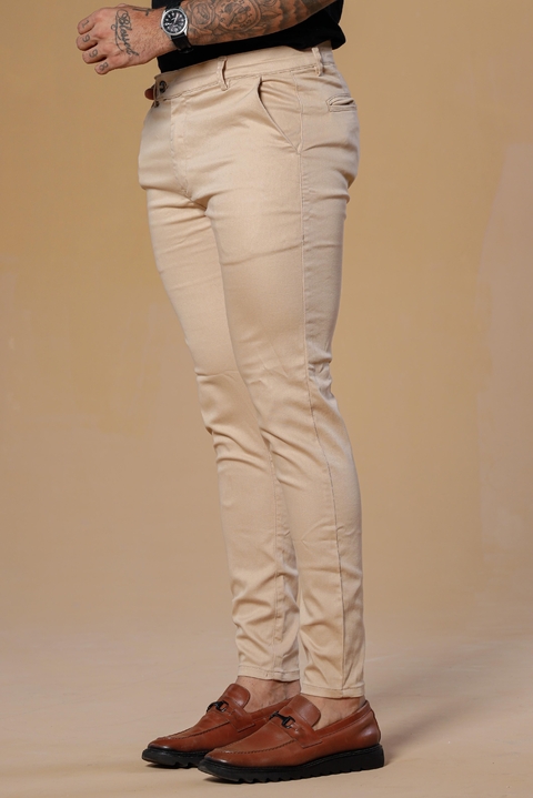 Calça Alfaiataria - Bege - comprar online