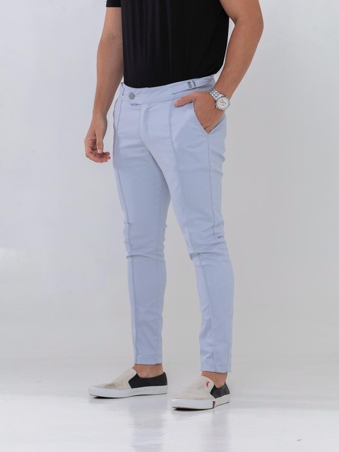 Calça Alfaiataria c/ Regulagem - Azul bebê - comprar online