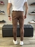 Calça Alfaiataria Preta c/ Regulagem - Marrom - LK Concept