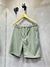 Bermuda Alfaiataria Linho - Verde oliva - comprar online