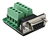 Adaptador Db9 Clema Hembra Rs232 Terminal Conector Serial - comprar en línea