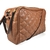 BOLSA FEMININA TIRACOLO COURO ROMA MATELASSÊ 1526 CARAMELO - comprar online