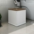 Lixeira Banheiro Cesto Cozinha Luxo MDF Fabribam - Install Art