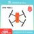 Fimi mini 3 novo drone 4k 60fps 9km de alcance 3 eixos cardan 249g ultraleve ai