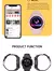 Fd68s novos relógios inteligentes das mulheres dos homens bluetooth smartwatch
