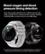 2024 para xiaomi cinco órgãos exame saúde smartwatch ácido úrico açúcar n