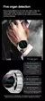 2024 para xiaomi cinco órgãos exame saúde smartwatch ácido úrico açúcar n - loja online