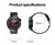 2024 para xiaomi cinco órgãos exame saúde smartwatch ácido úrico açúcar n - loja online