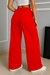 Calça pantalona com friso frontal - comprar online