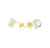 Brinco Ponto de Luz Zircônia Dourado – 03g - comprar online