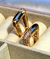 Argola Triangular Cravejada Em Micro Zircônias | Banho Ouro 18K - Laços de Luz