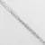 Pulseira Riviera De Zircônias 4mm | Banho Prata 1000 | Cravejada Com Cristais na internet