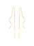Brinco Passa Fio | Banho Ouro 18K - comprar online