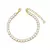 Pulseira Riviera De Zircônias Cúbicas Redondas 3,9mm | Banho Ouro 18K - comprar online