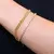 Pulseira Riviera De Zircônias 3mm | Banho Ouro 18K na internet