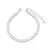 Pulseira Riviera De Zircônias 4mm | Banho Prata 1000 | Cravejada Com Cristais - comprar online