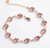 Imagem do PULSEIRA CRISTAIS BANHO OURO 18K - 3,5g