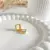 ARGOLA QUADRADA PEQUENA BANHO OURO 18K OU PRATA - 08g na internet
