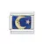 Imagem do charm link Uring estrela lua sol estilo italiano 9mm
