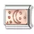 Charm Link azul estrela lua italianos 9mm - comprar online