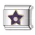 Charm Link azul estrela lua italianos 9mm - comprar online