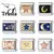 Imagem do Charm Link azul estrela lua italianos 9mm