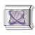 Charm Link azul estrela lua italianos 9mm