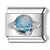 Charm Link azul estrela lua italianos 9mm na internet