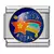 charm link Uring estrela lua sol estilo italiano 9mm - loja online