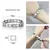 charm link Uring estrela lua sol estilo italiano 9mm - Arua