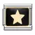 charm link Uring estrela lua sol estilo italiano 9mm - Arua