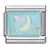 charm link Uring estrela lua sol estilo italiano 9mm - loja online