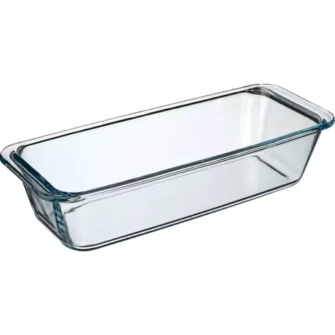 Molde Budin 1.6lt Vidrio Rectangular Borcam - comprar online