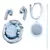 Fones de ouvido T8 sem fio bluetooth com display de led - Promo WebTrend