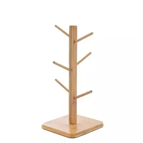 Suporte Para Xícaras De Bambu