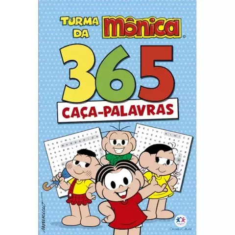 Caça palavras turma da Mônica 365 - Ciranda cultural