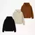 3 Pack - Hoodie Oversize Basic - Beige | Negro | Marron - comprar online