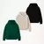 3 Pack - Hoodie Oversize Basic - Verde | Beige | Negro - comprar online