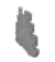 Base para Relé Acoplador Fino RTP-T-1C – 12/24VDC/AC – Grade B