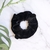 Scrunchie velvet negro - comprar en línea