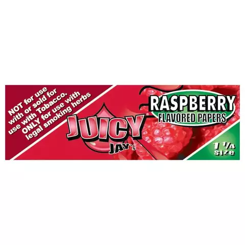 RASPBERRY JUICY JAY'S RASPBERRY 1 1/4 BOX/24 - 32 leaves - comprar en línea