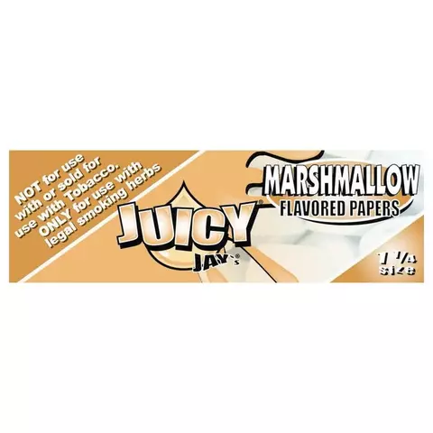 JUICY JAYS MARSHMALLOW 1 1/4 BOX/24 - 32 leaves - comprar en línea