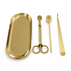 Kit de Cuidados para Vela - Dourado - comprar online
