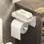 Suporte de papel higiênico rack de armazenamento de plástico toalha de cozinha - comprar online