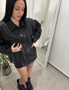 Camisa Cuero Reptil