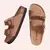Evshine homens chinelos de cortiça verão cortiça footbed tamancos femininos a