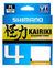 Multifilamento Shimano Kairiki 4 Hebras 150mts - tienda online