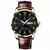 Relógio Masculino Luxo POEDAGAR Quartz com Pulseira de Couro – To Men® Estilo Elegante e À Prova d’Água - To Men